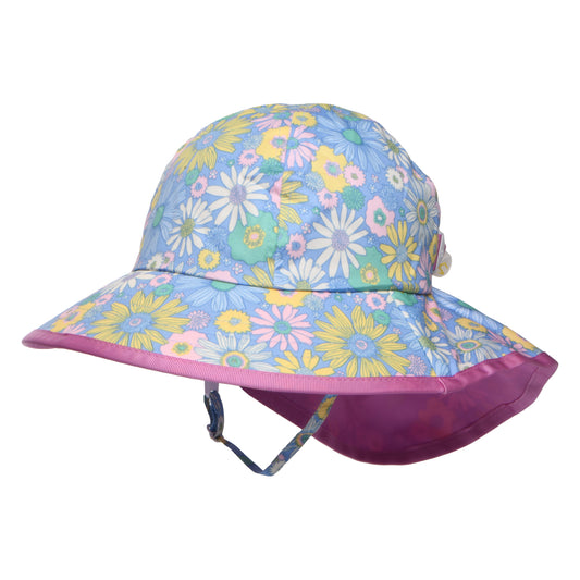 Sombrero de Sol niñas Play Bebé de Sunday Afternoons - Azul-Rosa