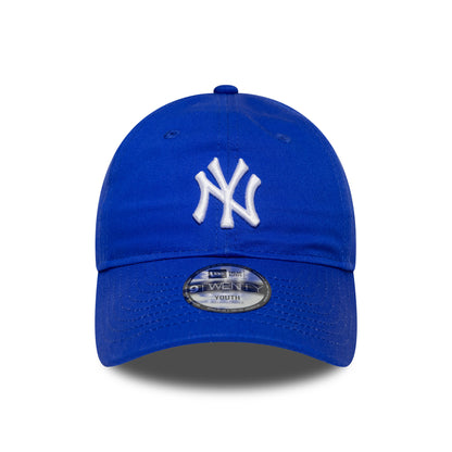 Gorra de béisbol 9TWENTY MLB League Essential New York Yankees de New Era - Azul Intenso-Blanco