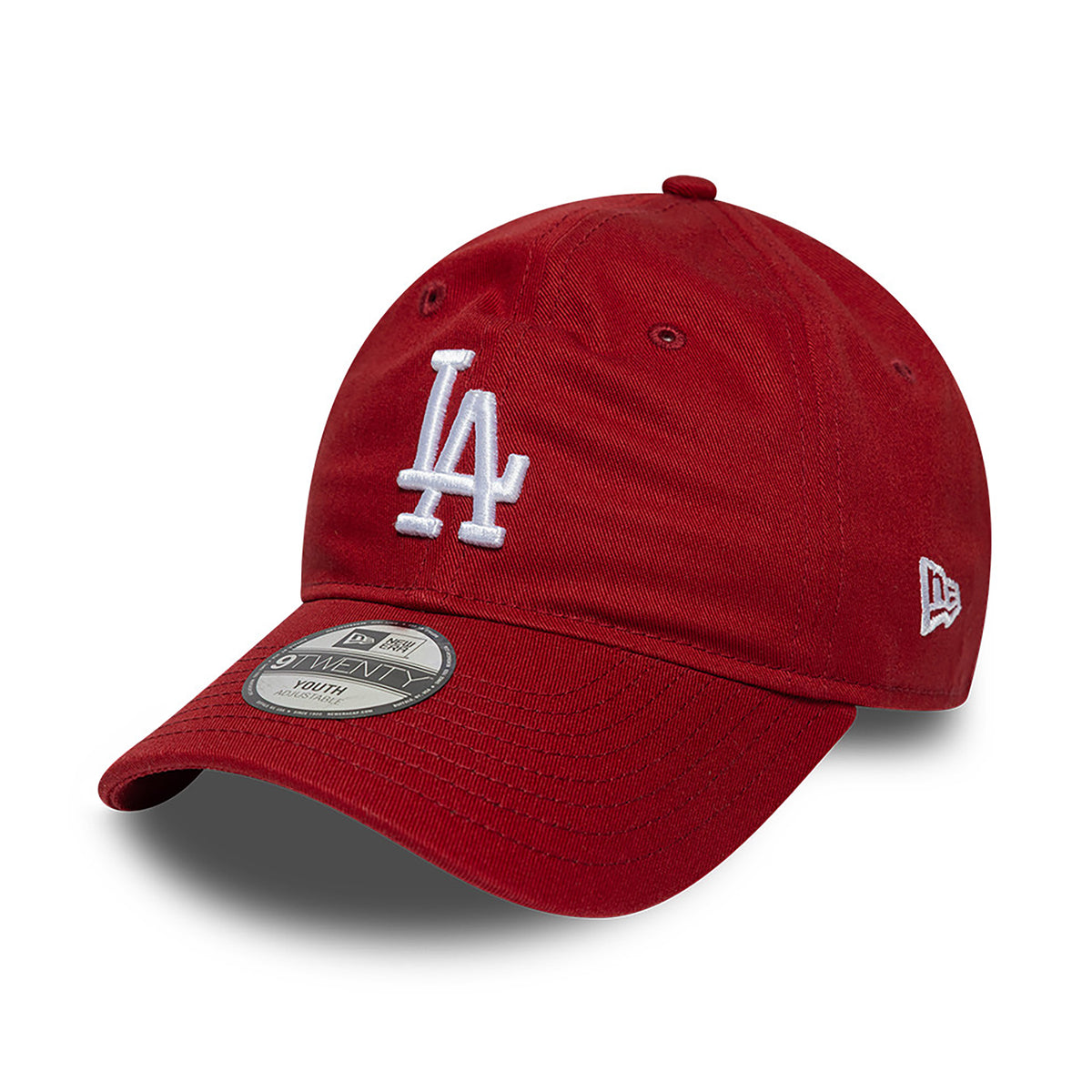 Gorra de béisbol 9TWENTY MLB League Essential L.A. Dodgers de New Era - Rojo Intenso-Blanco