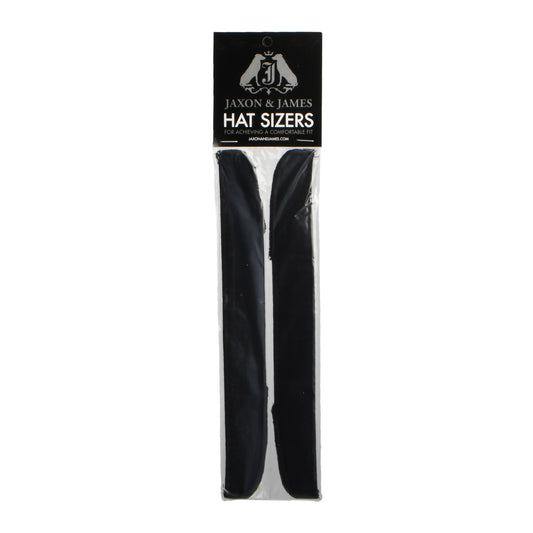 Cinta interior Ajustador de talla para sombrero de algodón de Jaxon & James - Negro