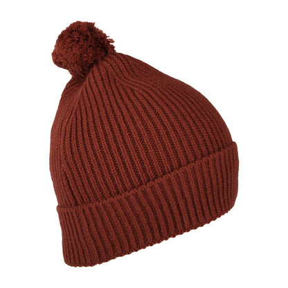 Gorro con Pompón Logo Box de The North Face - Coñac