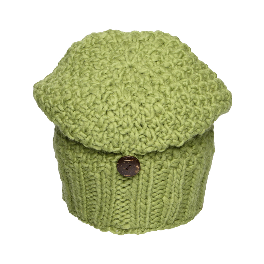 Gorro Beanie con botón de Kusan - Lima