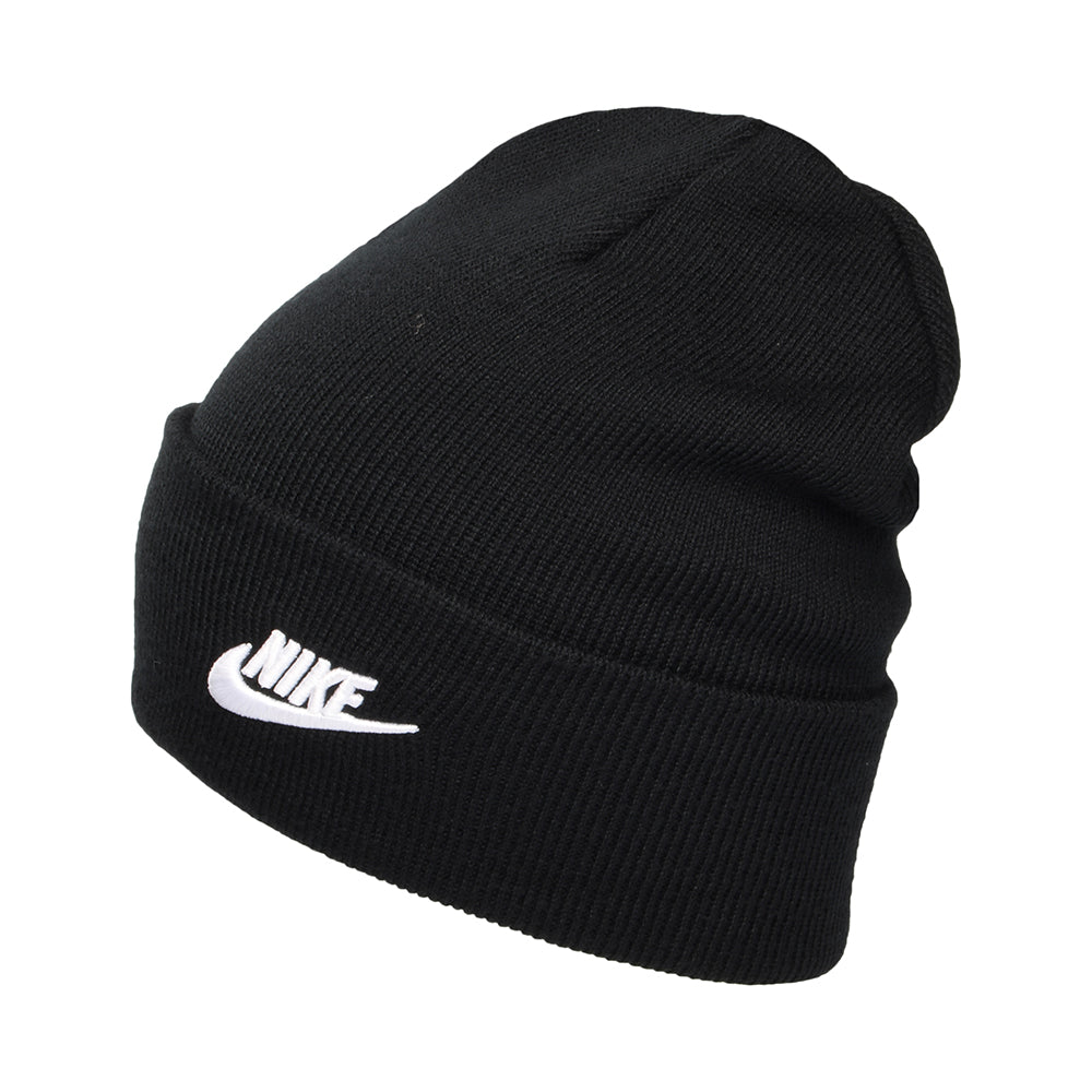Gorro Beanie Peak Futura con vuelta de Nike Golf - Negro