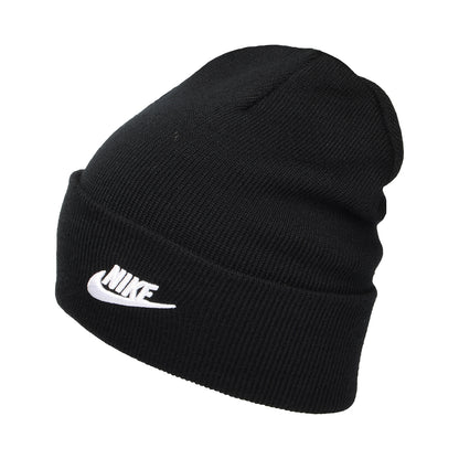 Gorro Beanie Peak Futura con vuelta de Nike Golf - Negro