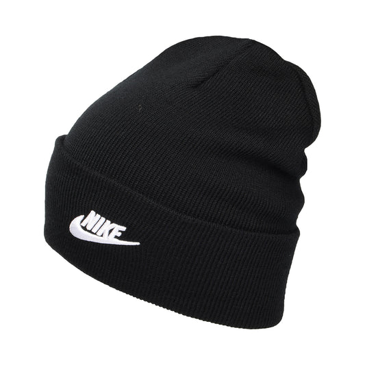 Gorro Beanie Peak Futura con vuelta de Nike Golf - Negro