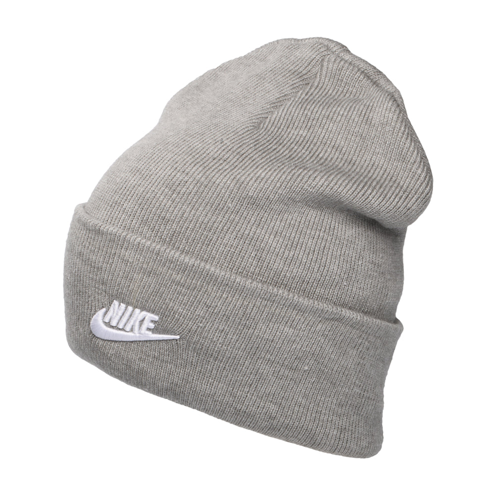 Gorro Beanie Peak Futura con vuelta de Nike Golf - Gris