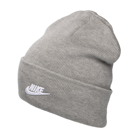 Gorro Beanie Peak Futura con vuelta de Nike Golf - Gris