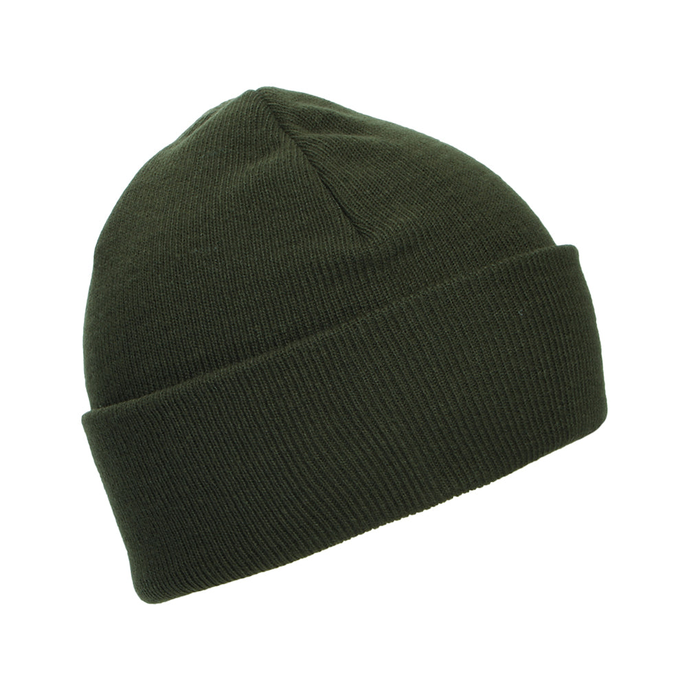 Gorro Beanie Chase con vuelta de Carhartt WIP - Verde Oliva