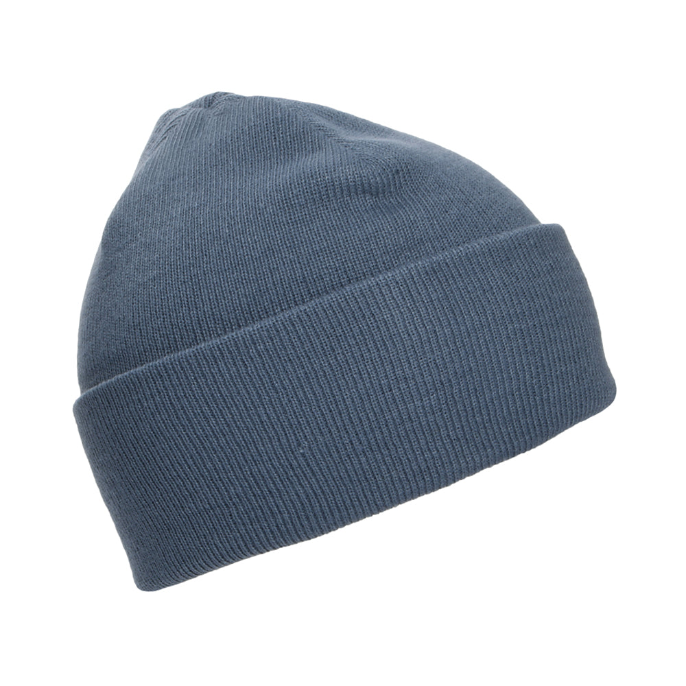 Gorro Beanie Chase con vuelta de Carhartt WIP - Azul Pizarra