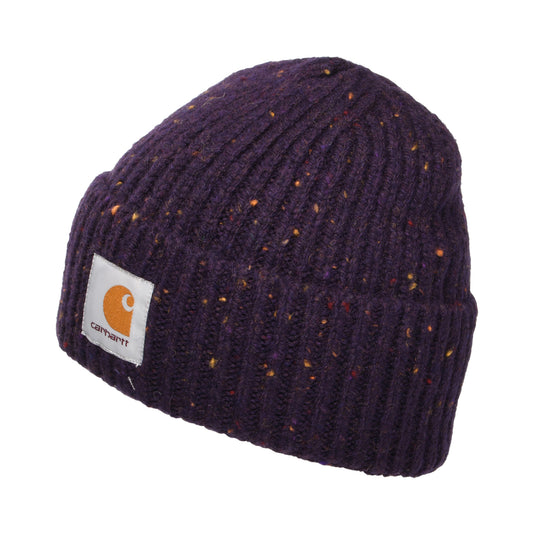 Gorro Beanie Anglistic de Carhartt WIP - Morado