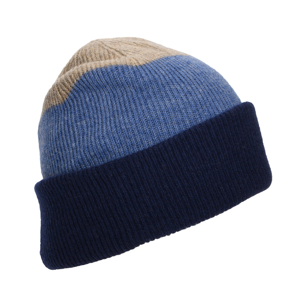 Gorro Beanie Walnur de lana merino de Barts - Azul