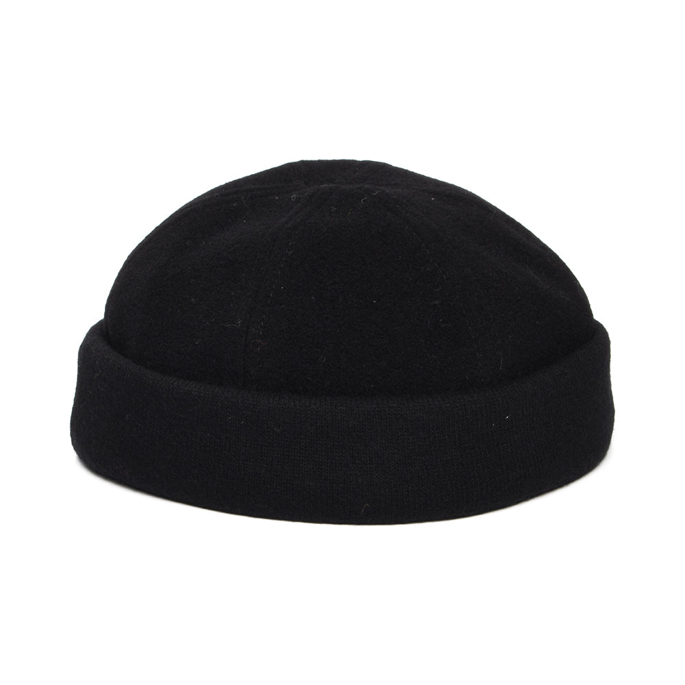 Gorro Beanie Docker Sparr de lana-cachemir de Stetson - Negro