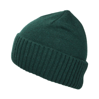 Gorro Beanie Brodeo de lana reciclada de Patagonia - Verde Oscuro