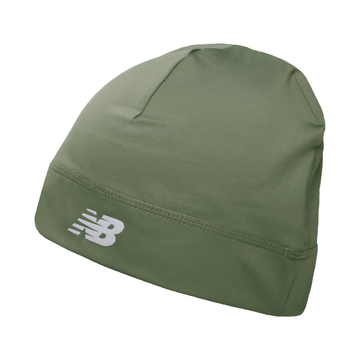 Gorro Beanie Calavera ligero de New Balance - Oliva Oscuro