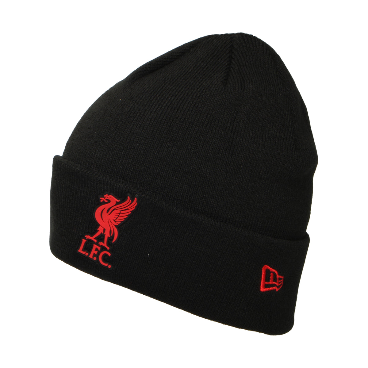 Gorro Beanie Gradient Cuff Liverpool FC de New Era - Negro-Rojo