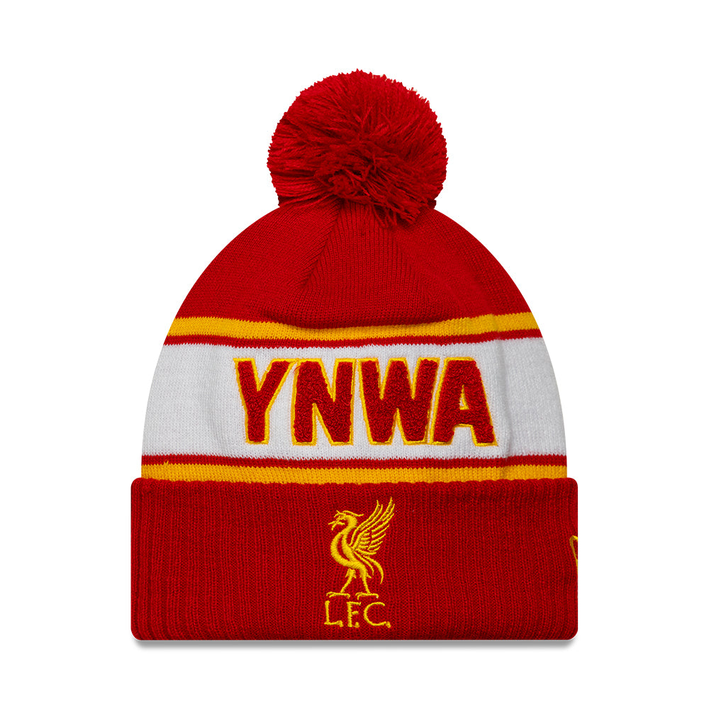 Gorro con pompón Sport Cuff Liverpool FC de New Era - Escarlata
