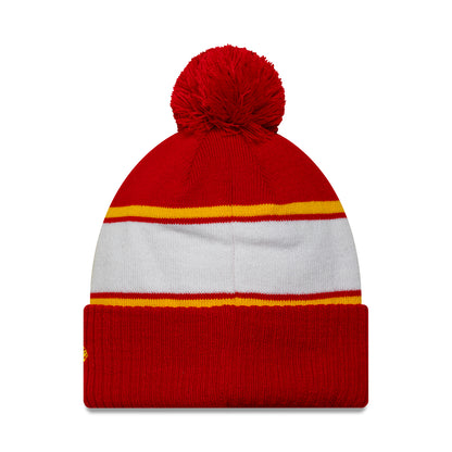 Gorro con pompón Sport Cuff Liverpool FC de New Era - Escarlata