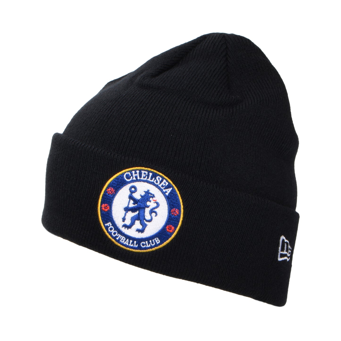 Gorro Beanie Core Cuff Lion Crest Chelsea FC de New Era - Azul Marino