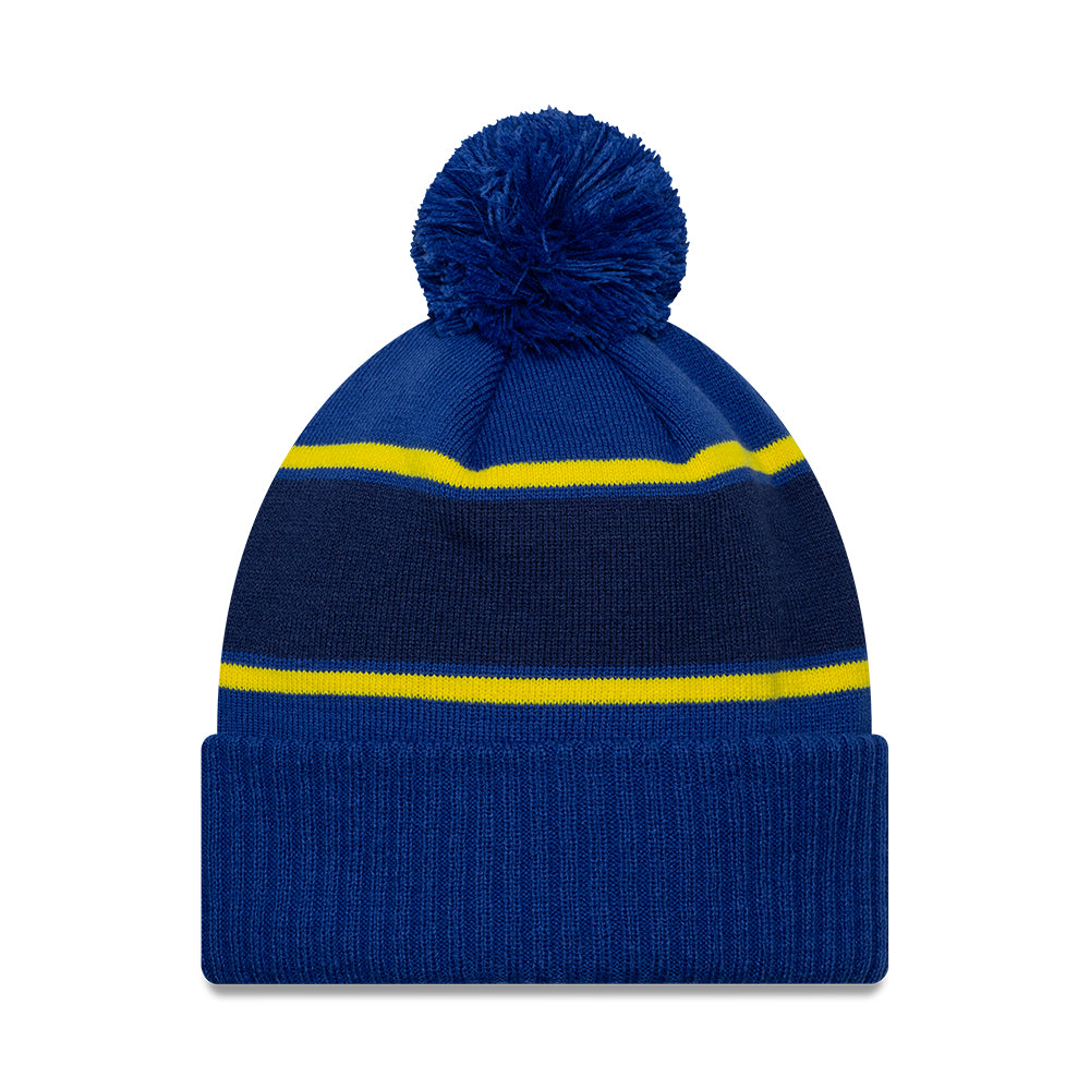 Gorro con pompón Sport Cuff Lion Crest Chelsea FC de New Era - Azul Real