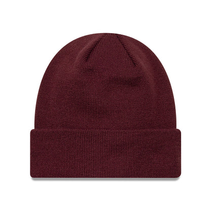 Gorro Beanie MLB League Essential New York Yankees de New Era - Burdeos