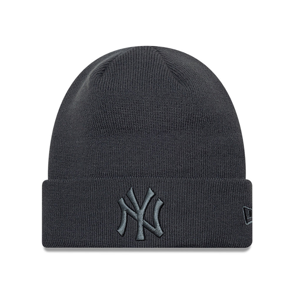 Gorro Beanie MLB League Essential New York Yankees de New Era - Antracita