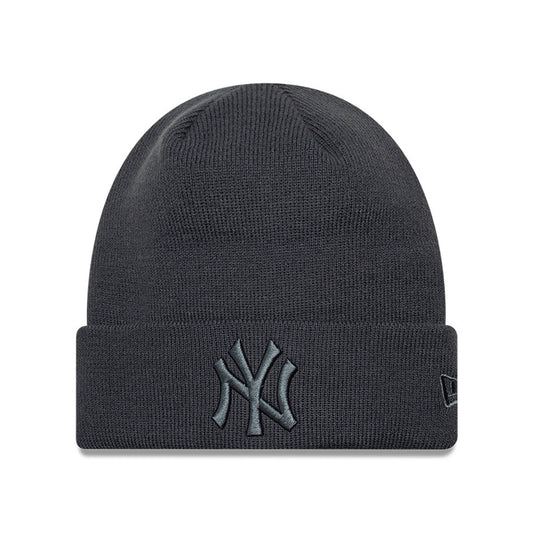 Gorro Beanie MLB League Essential New York Yankees de New Era - Antracita