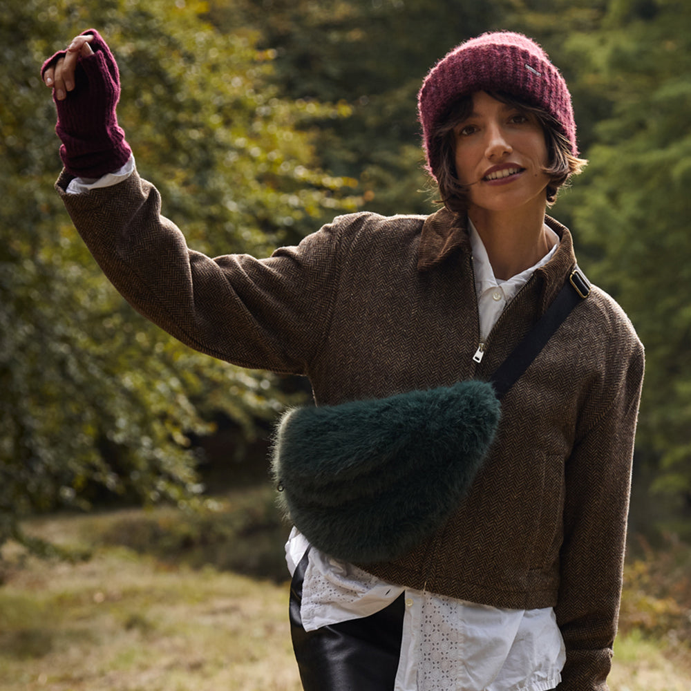 Gorro Beanie reciclado de Barts - Burdeos