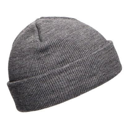 Gorro Beanie Stratus Low de Carhartt WIP - Gris Oscuro Jaspeado