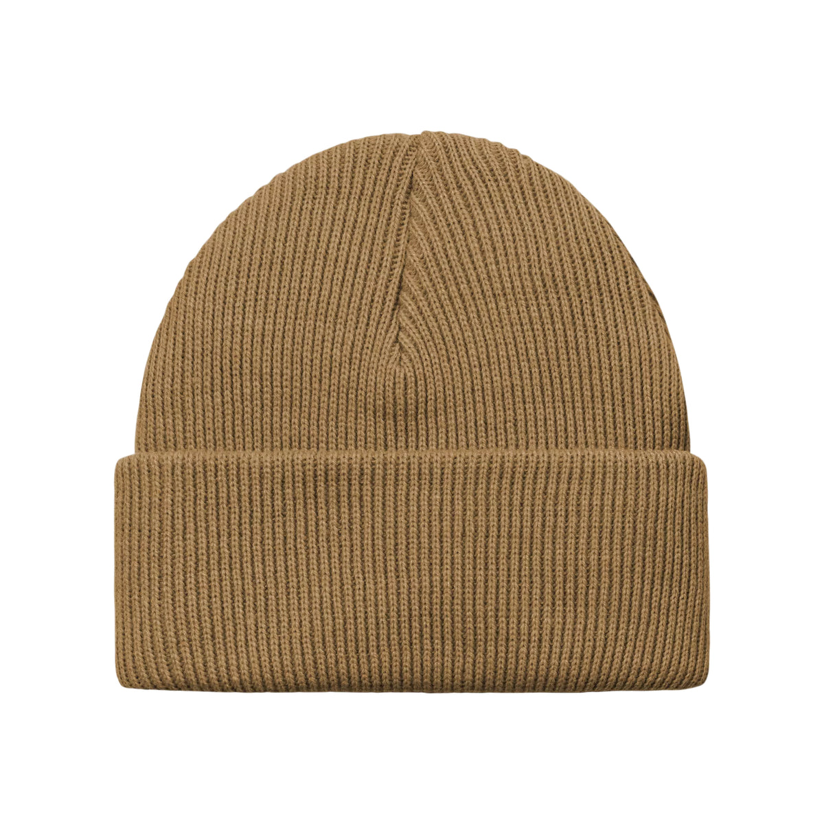 Gorro Beanie Gordan reciclado con vuelta de Carhartt WIP - Camel