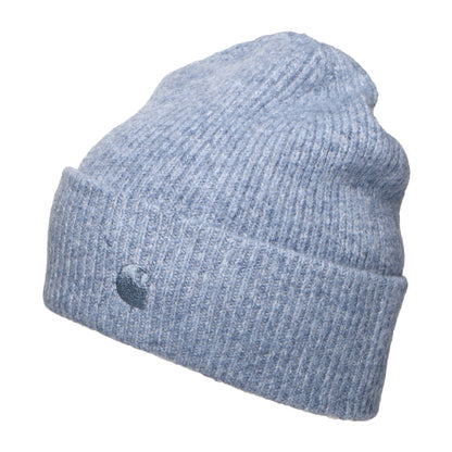 Gorro Beanie Curtis Super Suave Reciclado de Carhartt WIP - Azul Grisáceo
