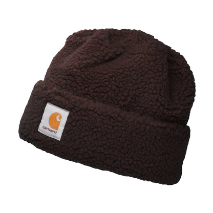 Gorro Beanie Prentis de Vellón de pelo de Carhartt WIP - Chocolate