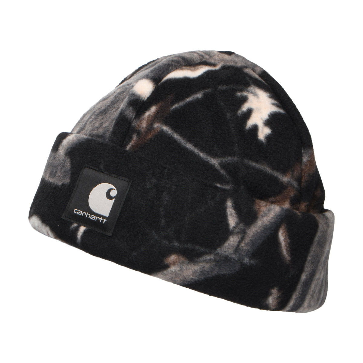 Gorro Beanie Blevin de forro polar de Carhartt WIP - Negro-Multi