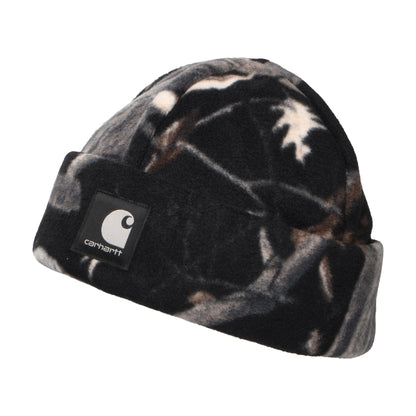 Gorro Beanie Blevin de forro polar de Carhartt WIP - Negro-Multi