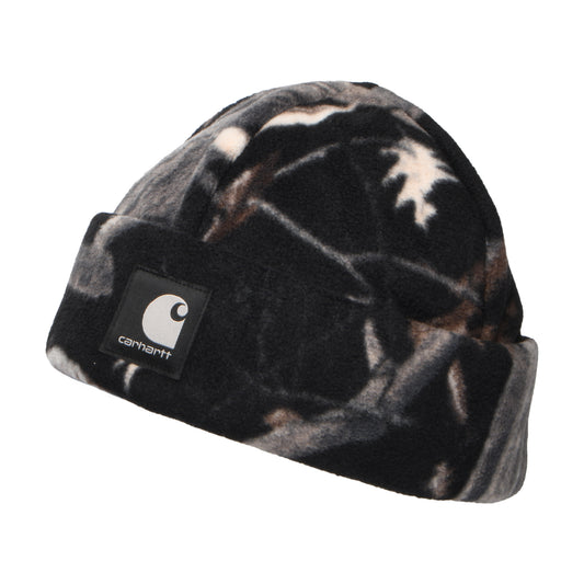 Gorro Beanie Blevin de forro polar de Carhartt WIP - Negro-Multi