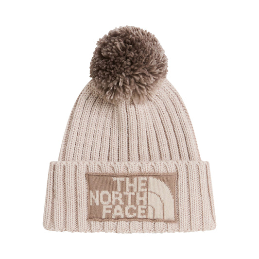 Gorro con pompón Heritage Ski Tuke reciclado de The North Face - Beige-Gris Topo