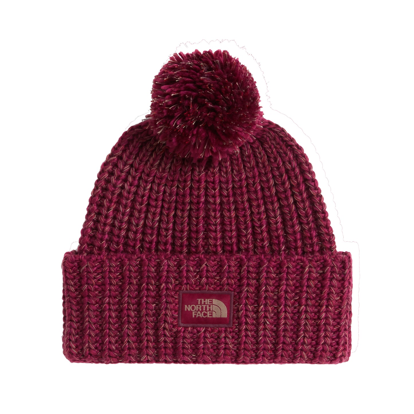Gorro con pompón Cozy Chunky Cabin de The North Face - Burdeos