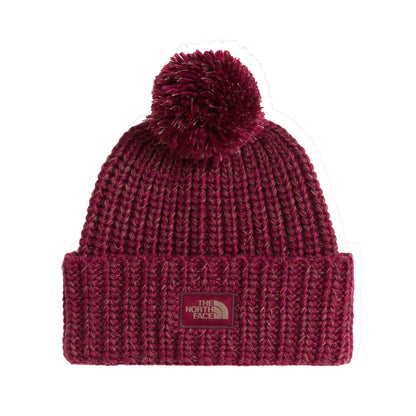 Gorro con pompón Cozy Chunky Cabin de The North Face - Burdeos