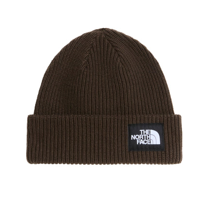 Gorro Beanie Salty Forrado Reciclado de The North Face - Marrón Oscuro