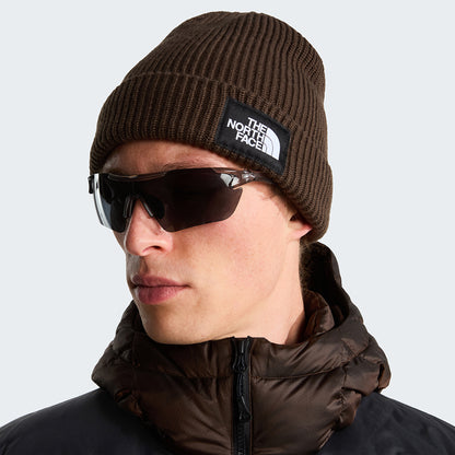 Gorro Beanie Salty Forrado Reciclado de The North Face - Marrón Oscuro