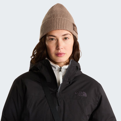 Gorro Beanie TNF Logo Box reciclado de The North Face - Gris Topo