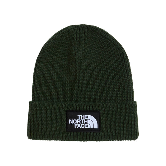 Gorro Beanie TNF Logo Box reciclado de The North Face - Verde Botella