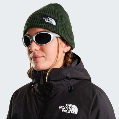 Gorro Beanie TNF Logo Box reciclado de The North Face - Verde Botella