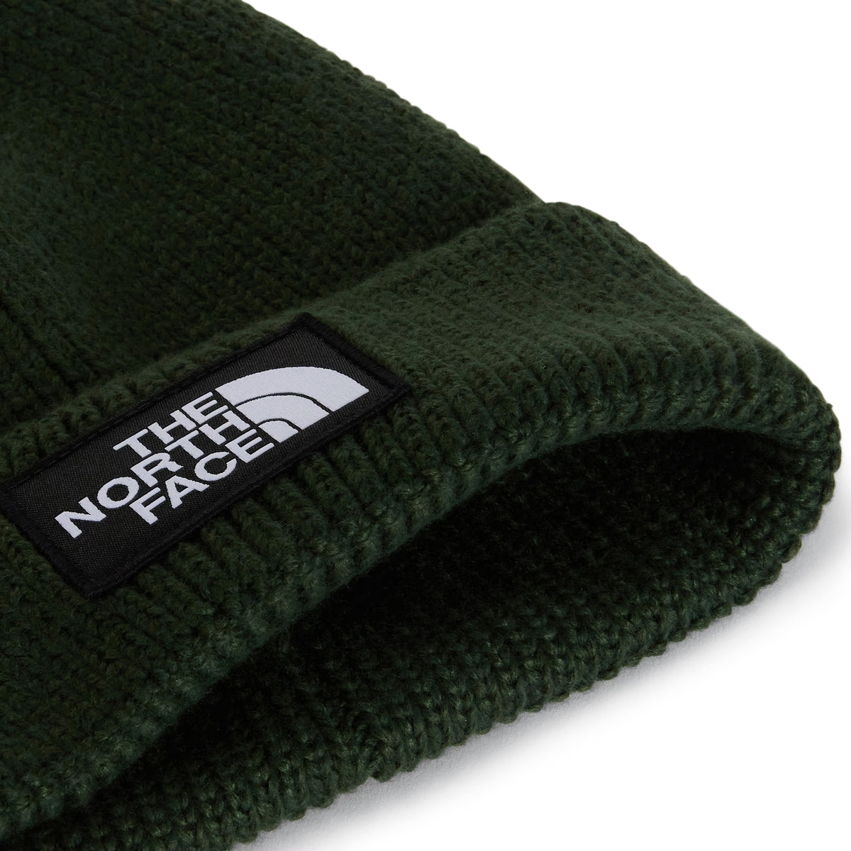 Gorro Beanie TNF Logo Box reciclado de The North Face - Verde Botella