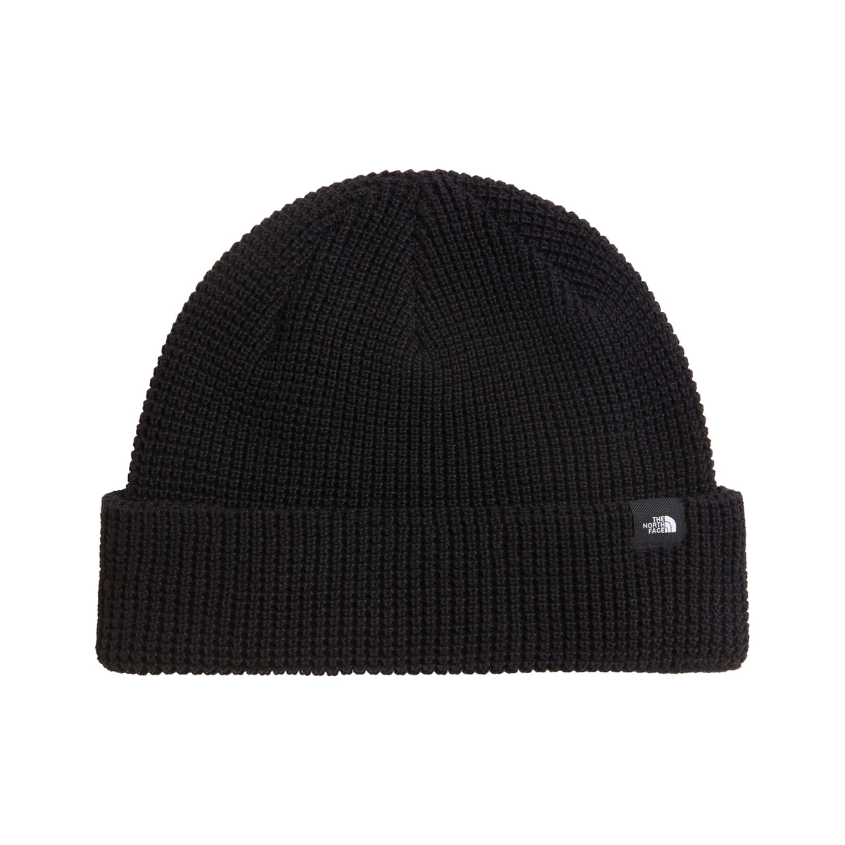 Gorro Beanie TNF pescador punto gofre de The North Face - Negro