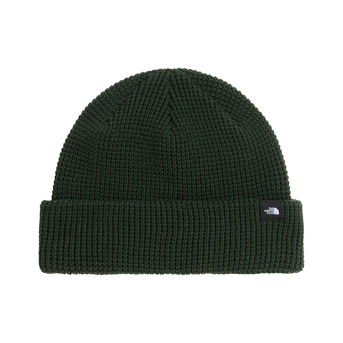 Gorro Beanie TNF pescador punto gofre de The North Face - Verde Botella