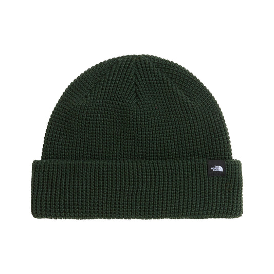 Gorro Beanie TNF pescador punto gofre de The North Face - Verde Botella
