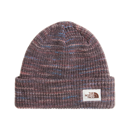 Gorro Beanie Salty Bae reciclado Space-Dyed de The North Face - Malva Oscuro
