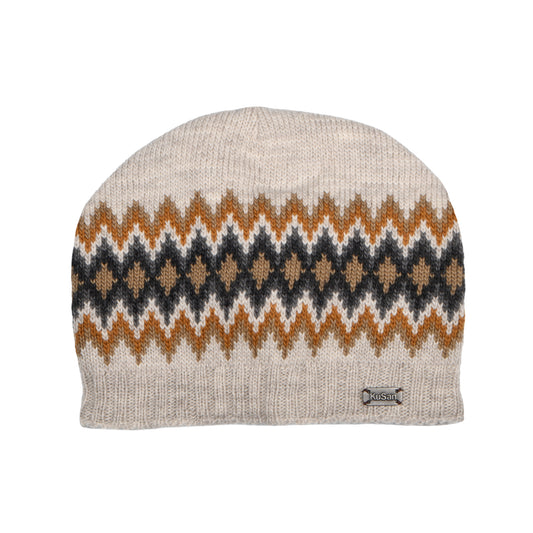 Gorro Beanie Button Down Diamond de Kusan - Avena-Multi