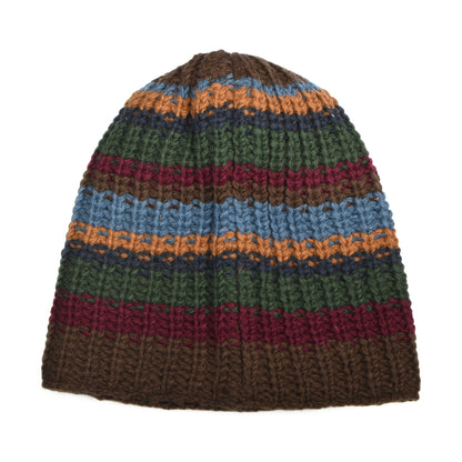 Gorro Beanie Cardi Flexible de Kusan - Marrón-Verde