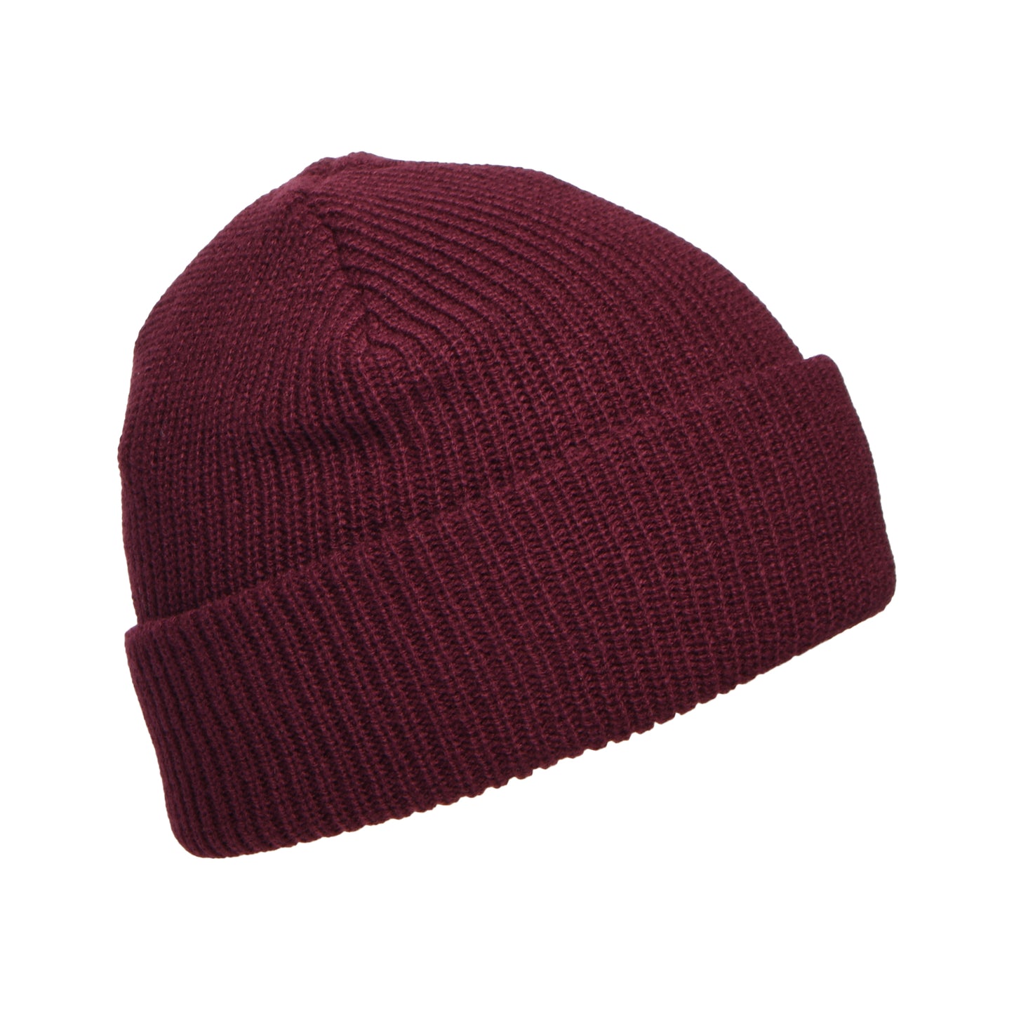 Gorro Beanie de pescador punto acanalado de New Balance - Vino